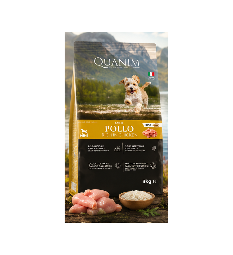 QUANIM PREMIUM MINI TONNO E RISO KG 3