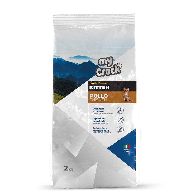 MyCrock Super Premium Kitten Light con Pollo 32/11