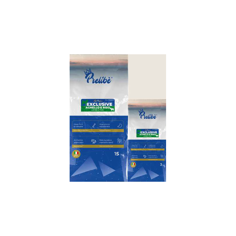 Prelibé Super Premium All Breeds Exclusive Agnello e Riso 25/14