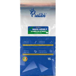 Prelibé Super Premium Maxi Adult Agnello e Riso 25/13