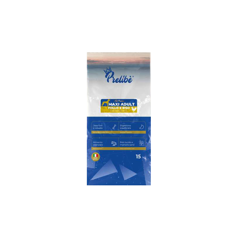 Prelibé Super Premium Maxi Adult Pollo e Riso 25/13