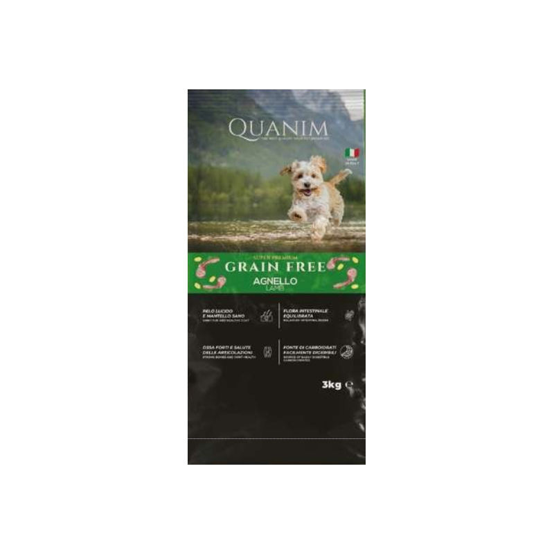 Quanim Super Premium Grain Free Agnello