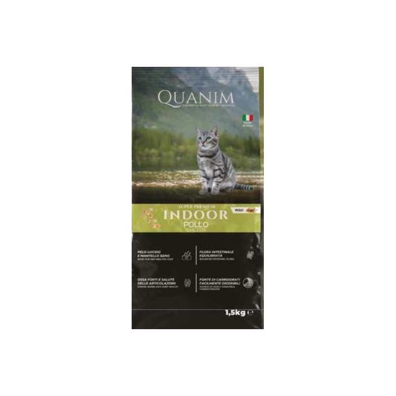 Quanim Super Premium Indoor  Pollo e riso